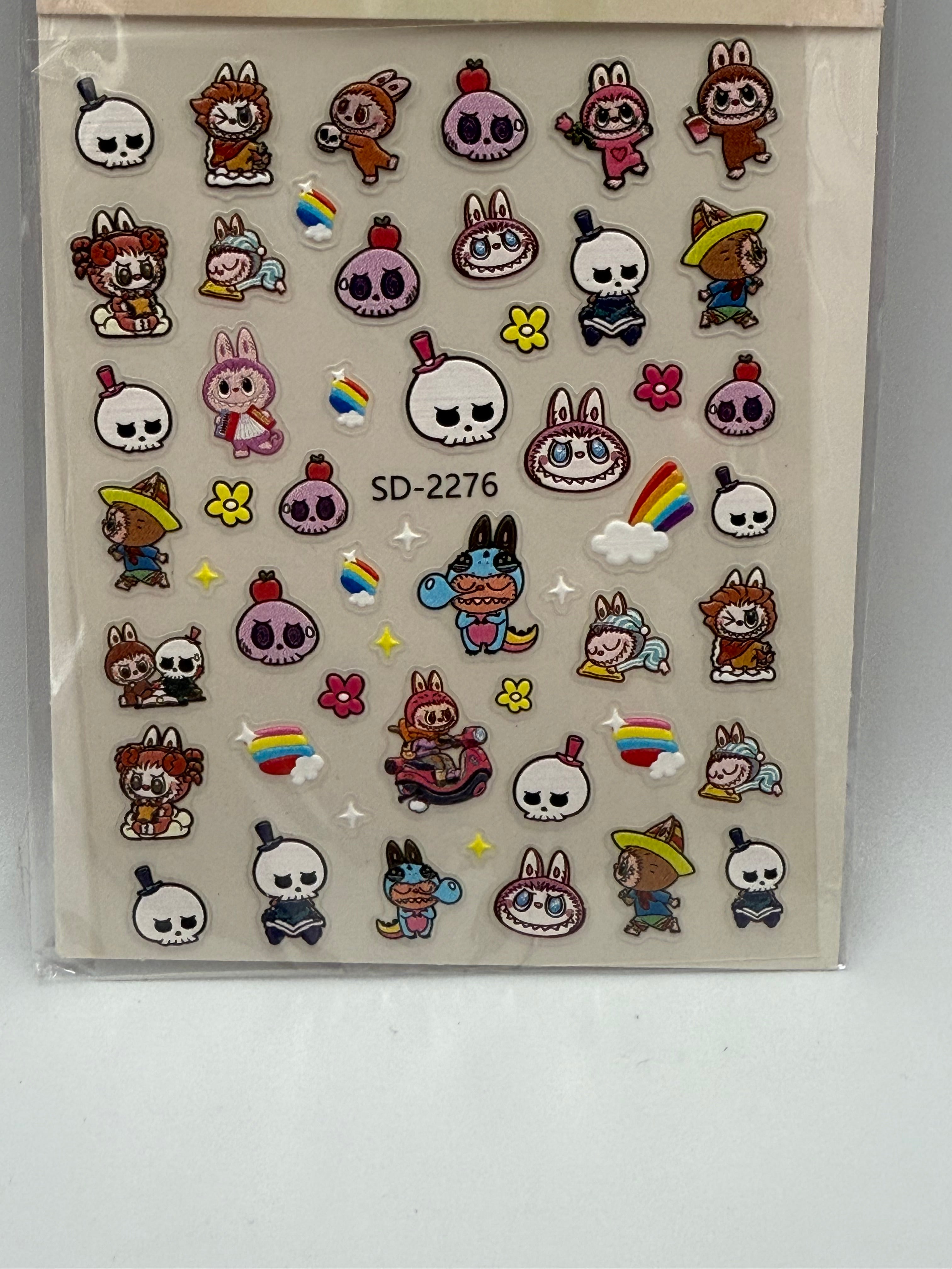 Labubu 5D Stickers