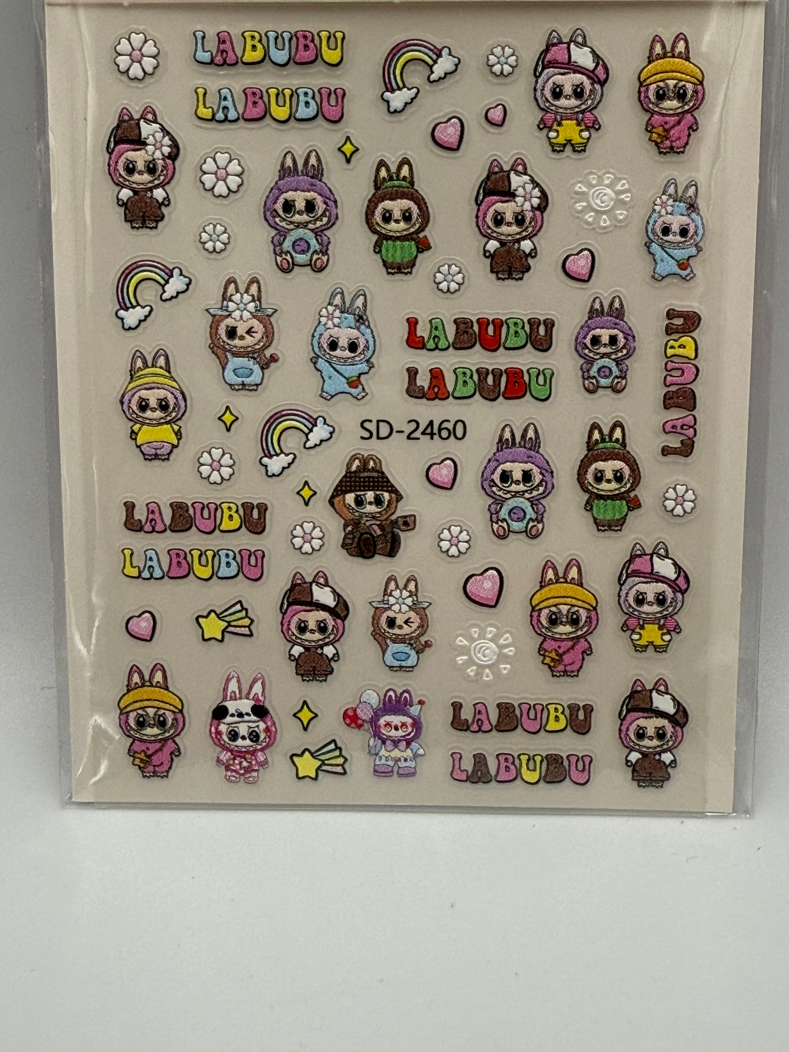 Labubu 5D Stickers