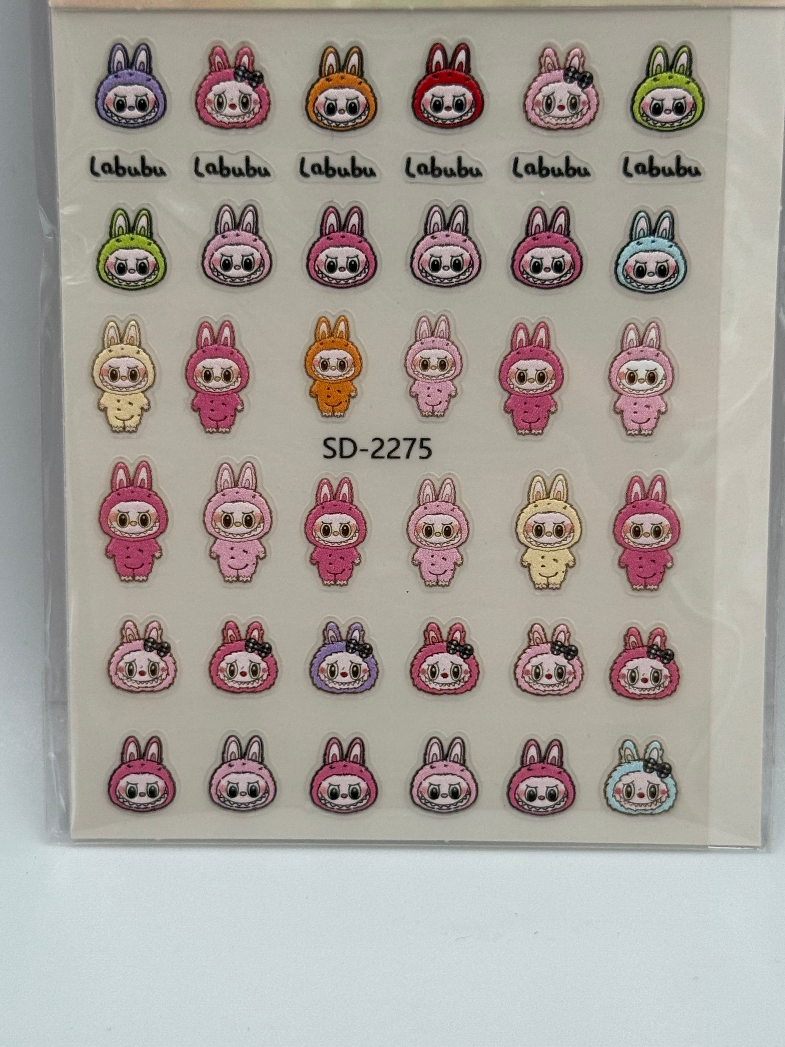 Labubu 5D Stickers