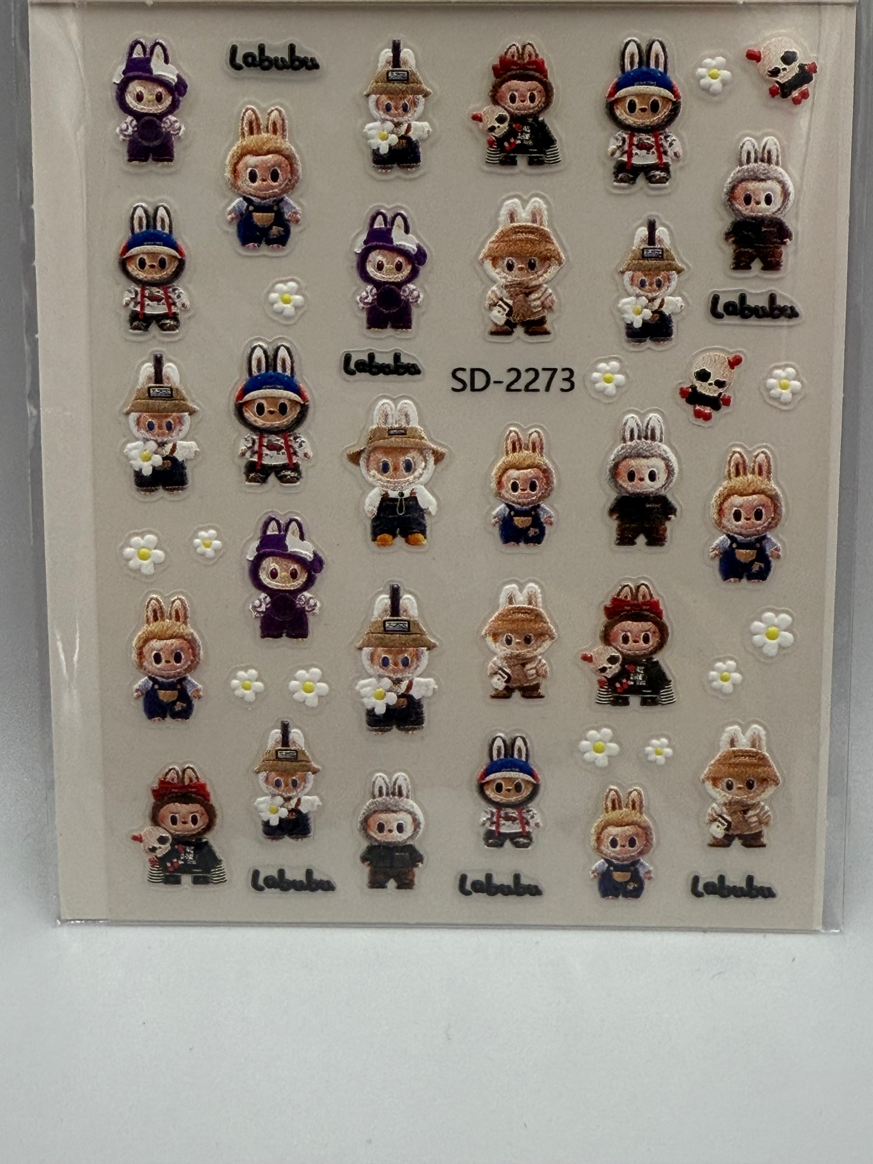 Labubu 5D Stickers