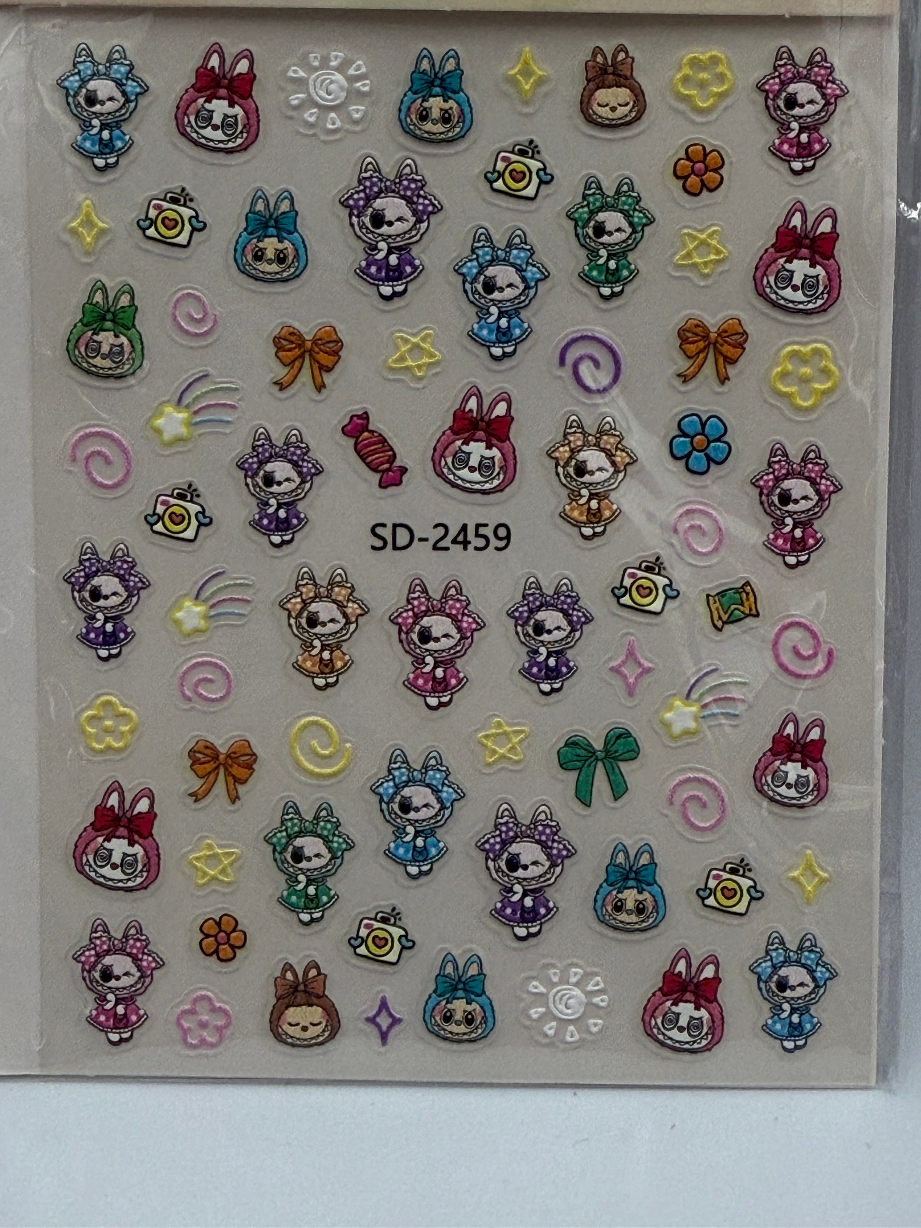 Labubu 5D Stickers