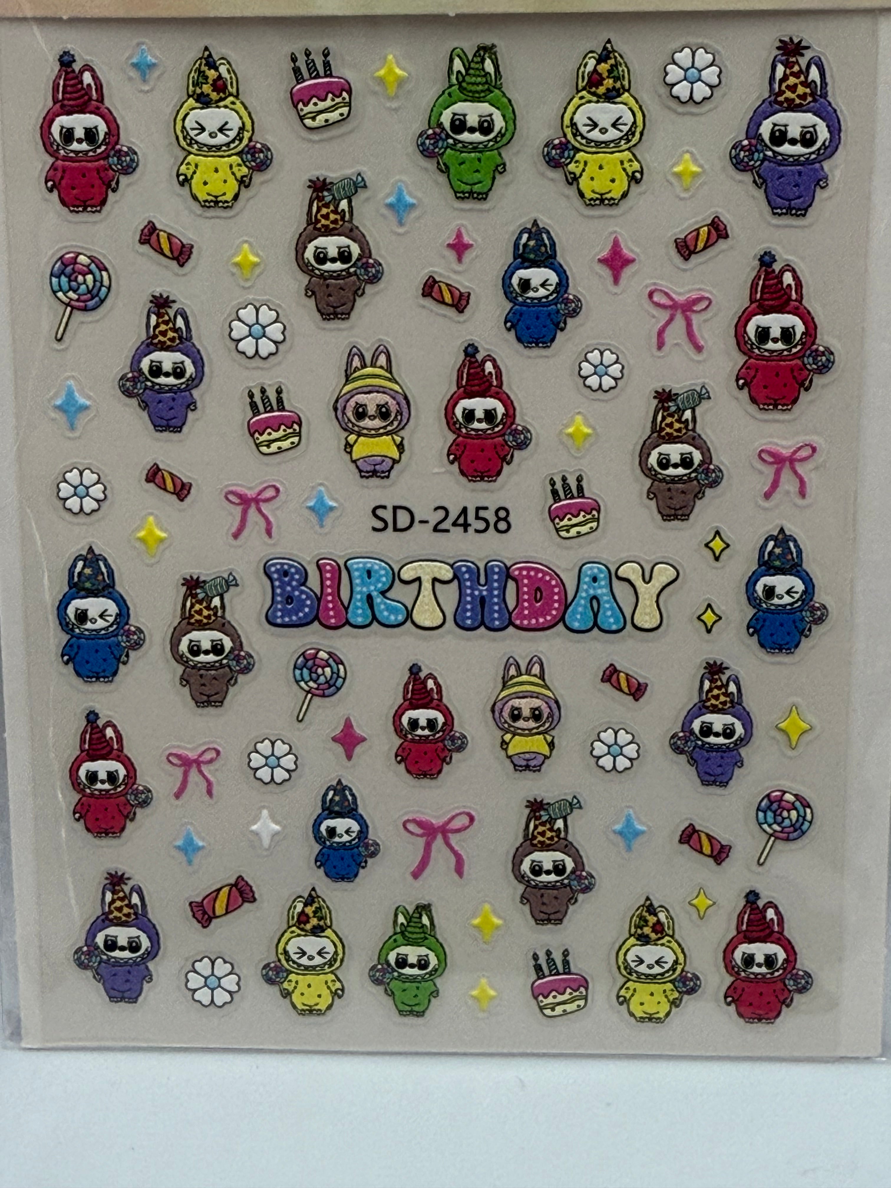 Labubu 5D Stickers
