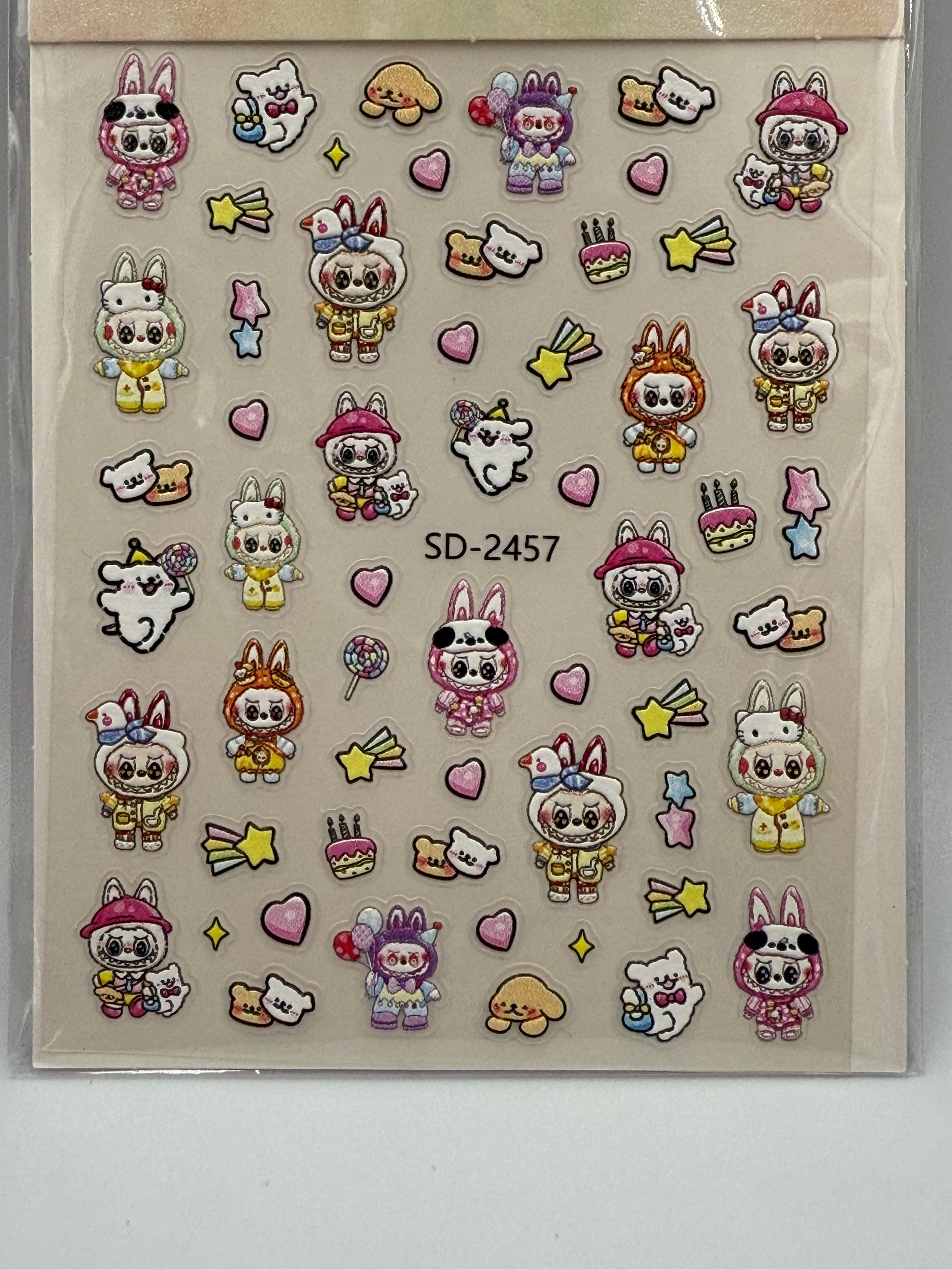 Labubu 5D Stickers