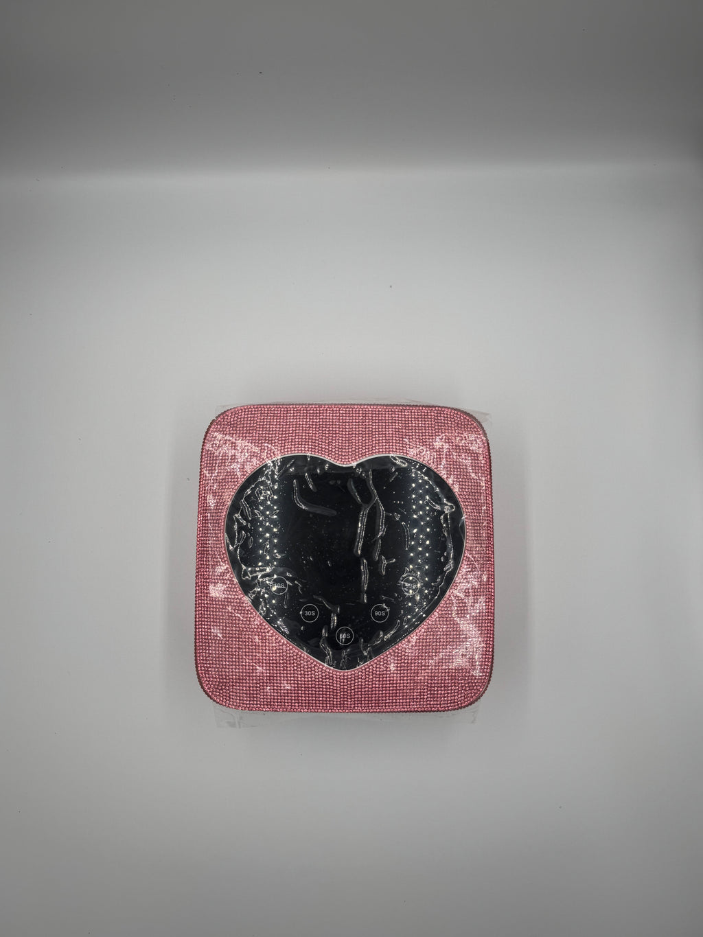 Heart Shaped Pink UV Lamp