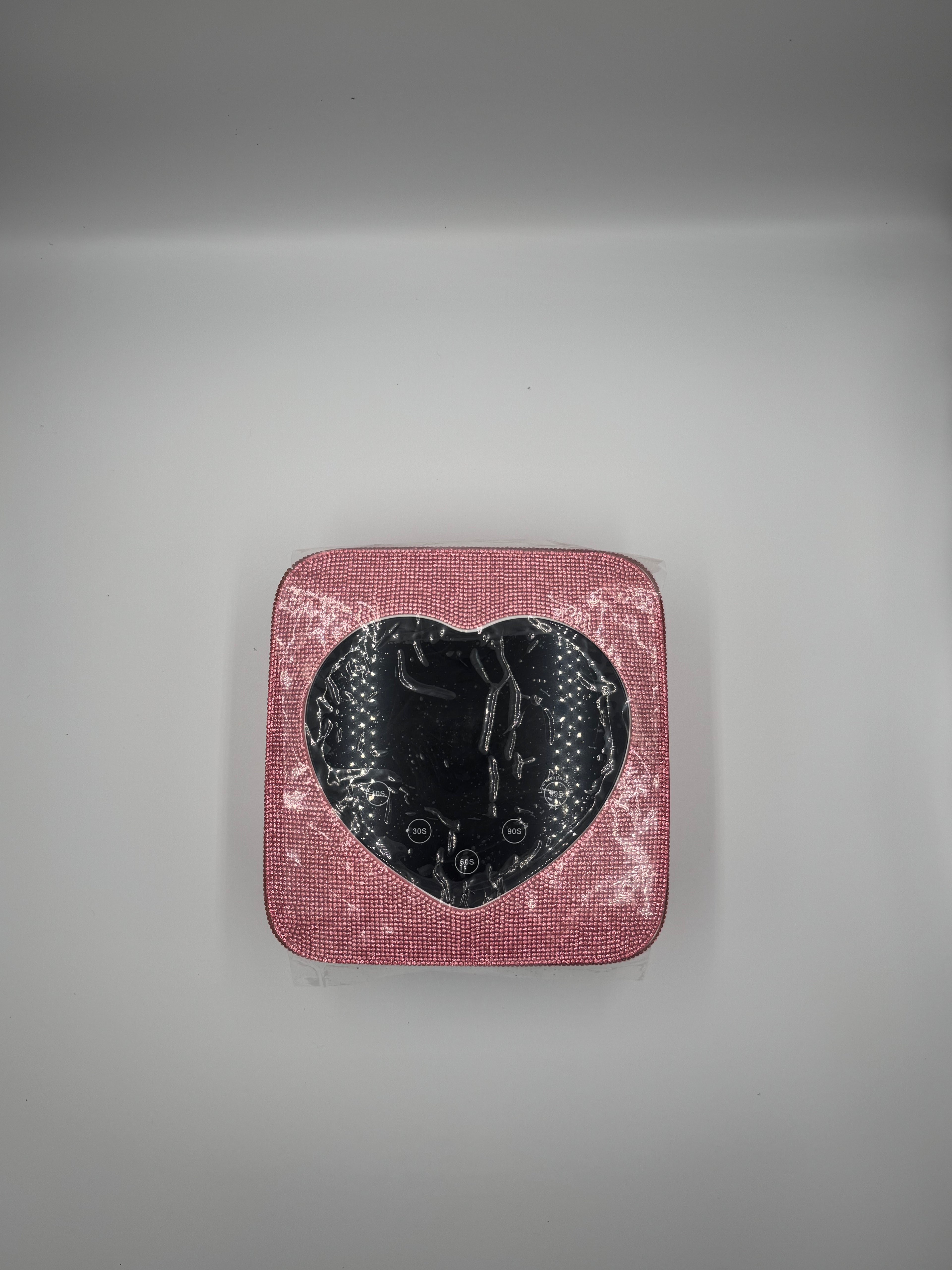 Heart Shaped Pink UV Lamp